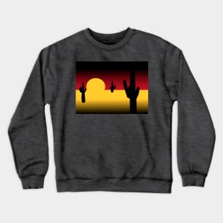 Saguaro Sunset Crewneck Sweatshirt